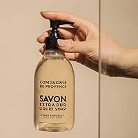 Vista 5 de Compagnie de Provence Savon de Marseille Extra Pure Liquid Soap - Sensitive Skin - 10 Fl Oz Plastic Pump Bottle