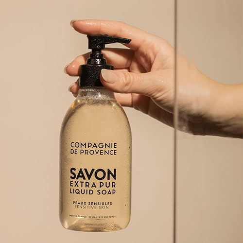 Miniatura 5 de Compagnie de Provence Savon de Marseille - Jabón líquido extra puro, piel sensible, botella de plástico de 10 onzas líquidas