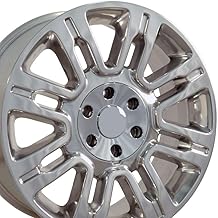 OE Wheels FR98 20 Inch Rim Fits Expedition Style 6x135 20x8.5 Polished - Hollander 3788 (1)