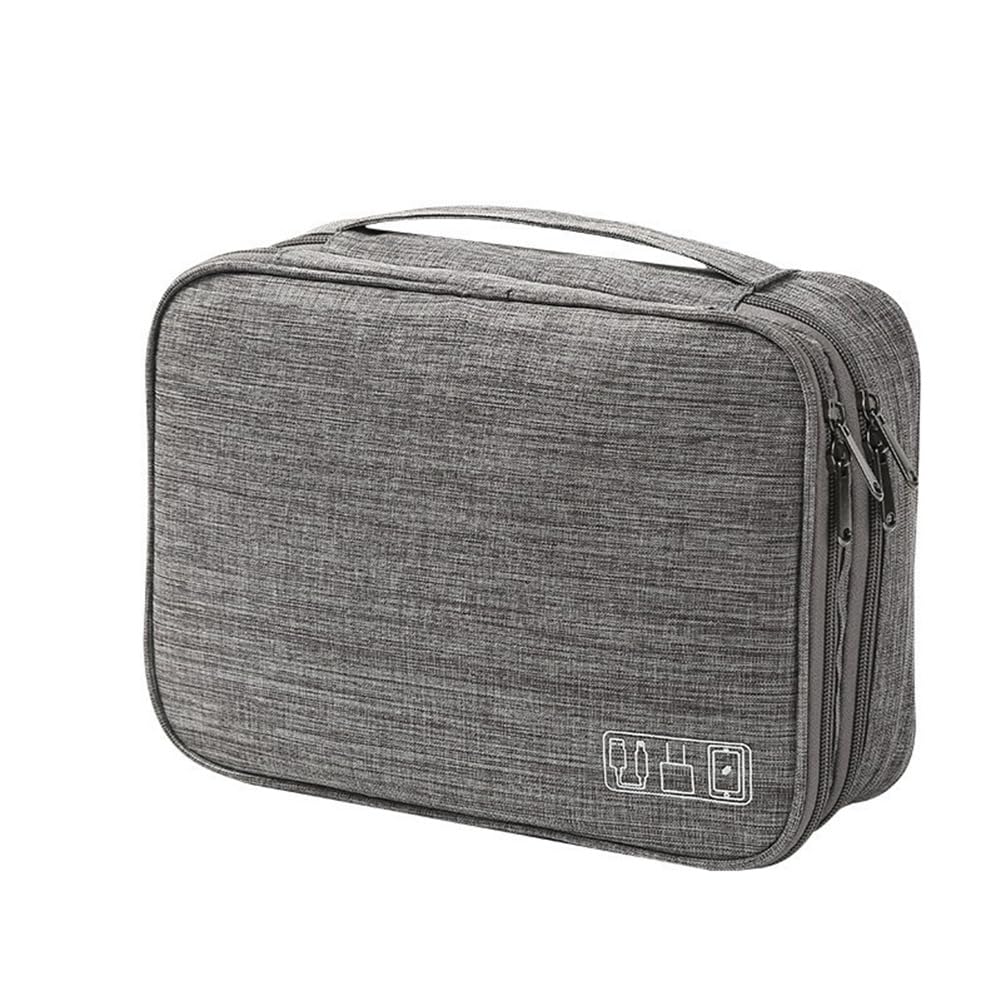 Onchdbfhuu Cable Storage Bag Digital Electronics Organizer for Travel, Portable Case for Cables, Chargers & Accessories