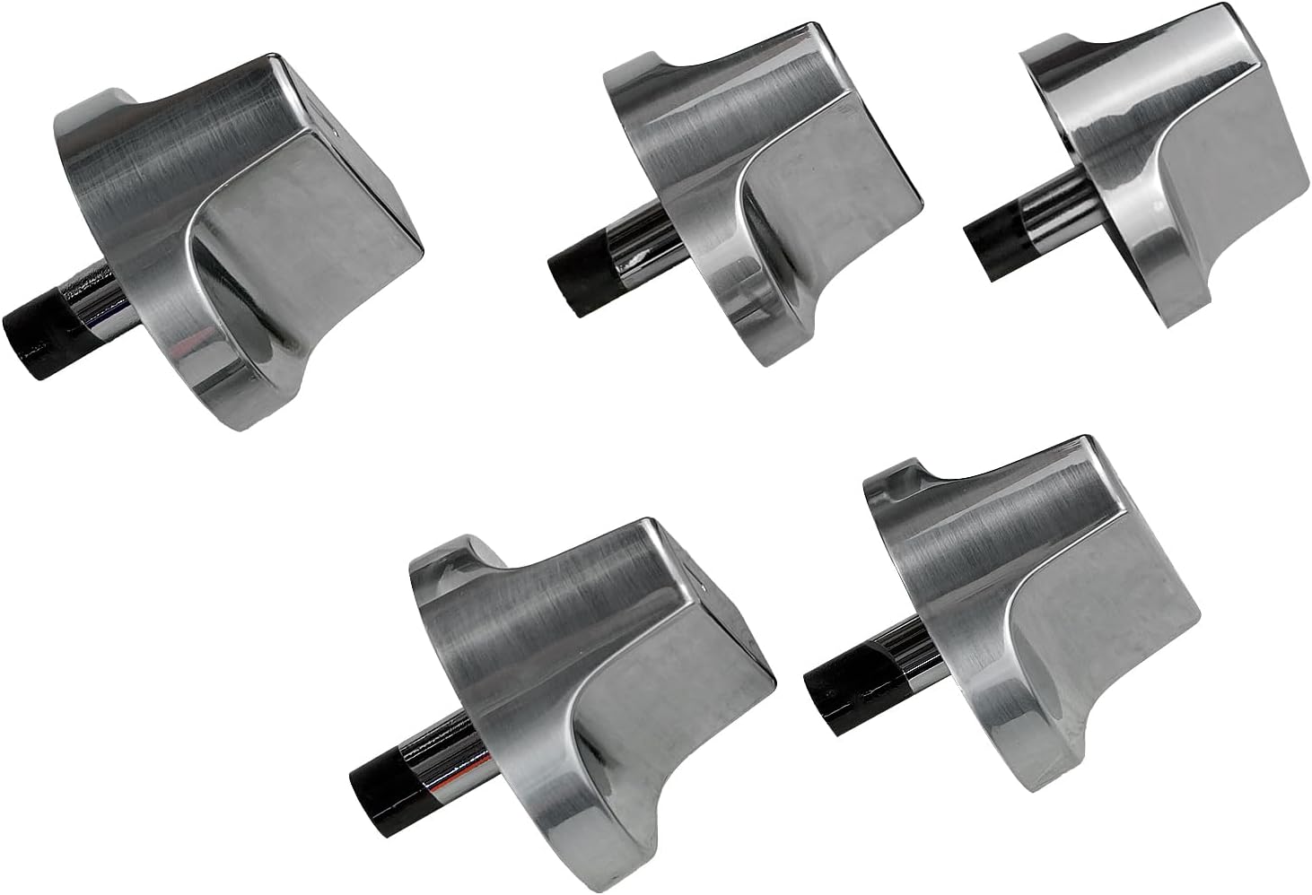 W11517334 Gas Range Oven Control Knob Replacement for W11122869 W10850033 AP7002932 Fit for Whirlpool Range Model WEG515S0FB0 WEG515S0FS0 WEG515S0FS2 WEG515S0FS3 WEG515S0FW0 (5 PCS)