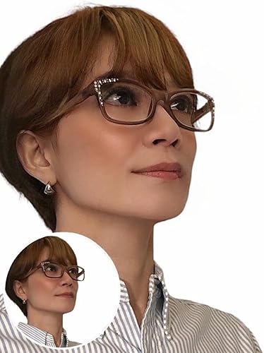 Miniatura 3 de MIYUI JAPAN Lentes de lectura trifocales progresivos multienfoque 3 potencias en 1 lector, ojo de gato rectangular para mujeres y hombres 1.0-3.5