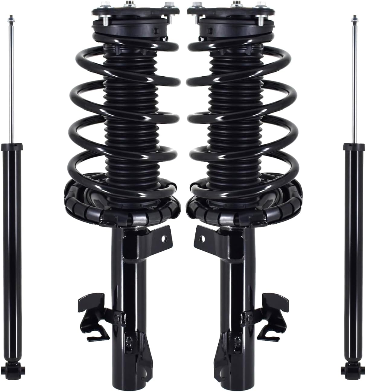 PM Auto Set of 4 Front Quick Complete Strut-Rear Shock Absorber Replacement For 2006-2015 Mazda 5