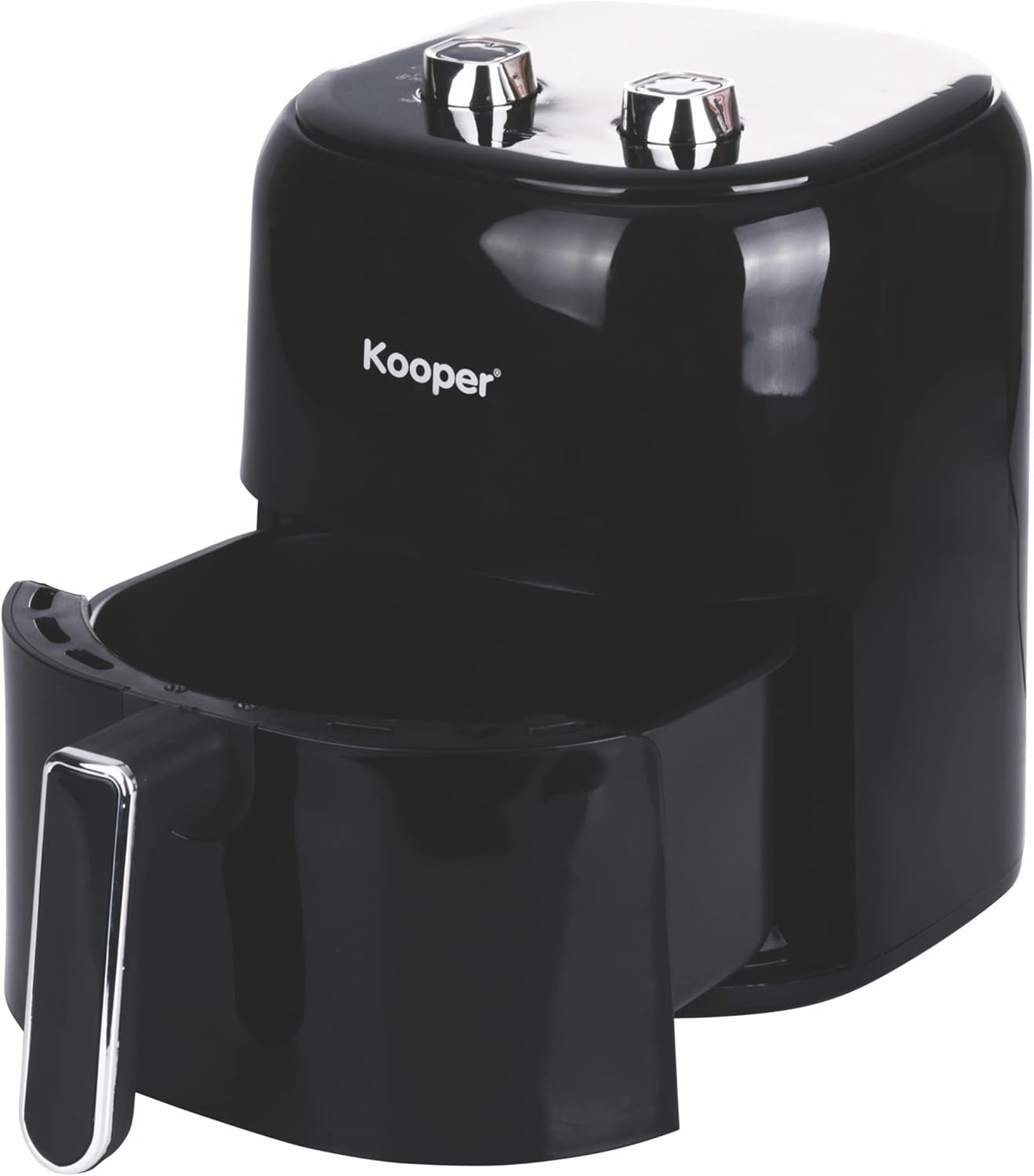 Friggitrice ad aria 1400W, colore nero, Kooper