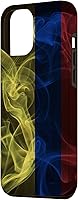 Vista 2 de Funda para iPhone 12 Pro Max Smoky Colombia Bandera - Estilo Humo Colombiano Orgullo