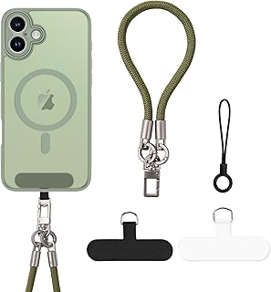 [GUAGUA] ハンドストラップ 携帯ストラップ 手首 取り外し スマホストラップ 全長33cm カメラストラップ 落下防止 紛失防止 軽量 耐久性 両手解放