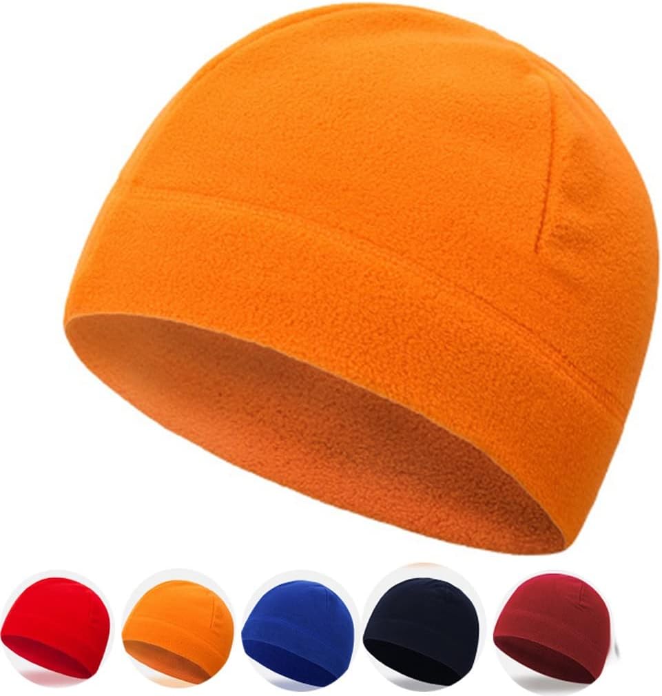 1 Pc Unisex Warm Fleece Hats Winter Autumn Classic Outdoor Windproof Hiking Fishing Cycling Hunting Military Caps(D)