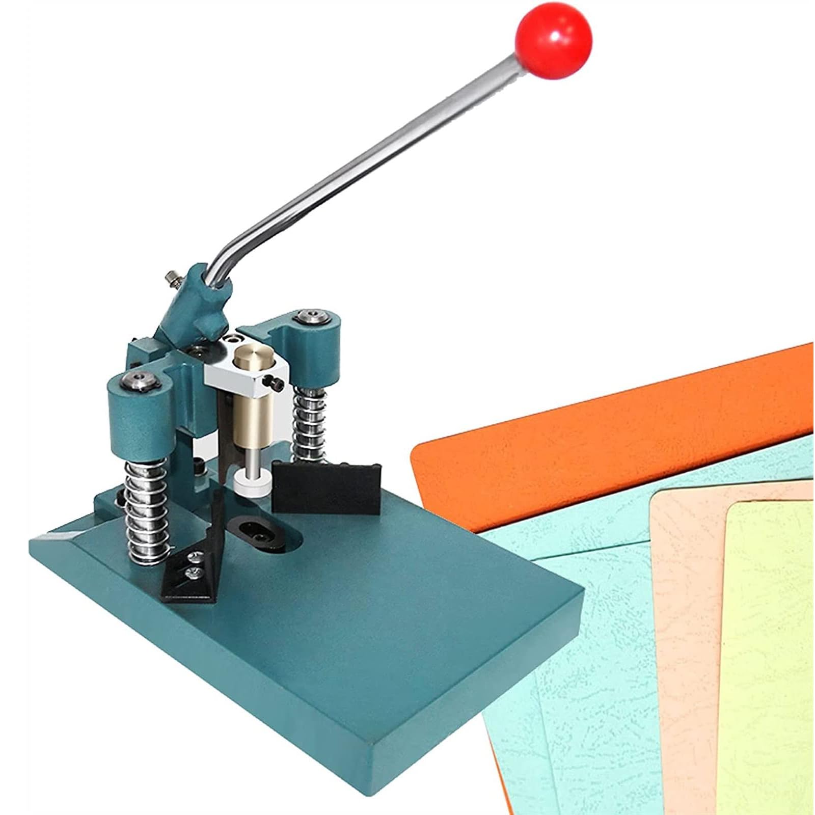 Perforatrice d'angle pour cartes et menus de restaurant faits maison avec guides R6 R10