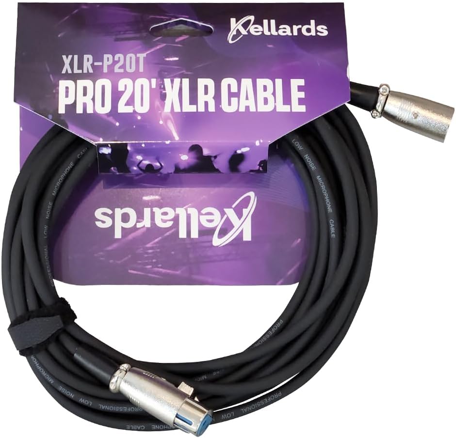 Electro-Voice EVIVA 12P 12" 2-Way 1000W Active Loudspeaker Bundle with Auray Steel Speaker Stand, Speaker Stand Bag and XLR-P20T Pro 20 ft - Image 9