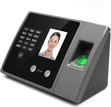 2.8-inch Fingerprint Attendance, Recorder Machine USB Fingerprint Attendance Machine for Employee Checking User Capacity for Home/Office,Portuguese