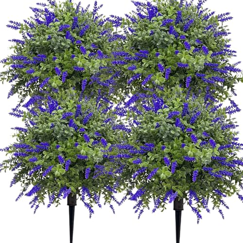 Alberi artificiali di arte topiaria, arbusti sempreverdi finti per la decorazione di casa, giardino, patio, portico
