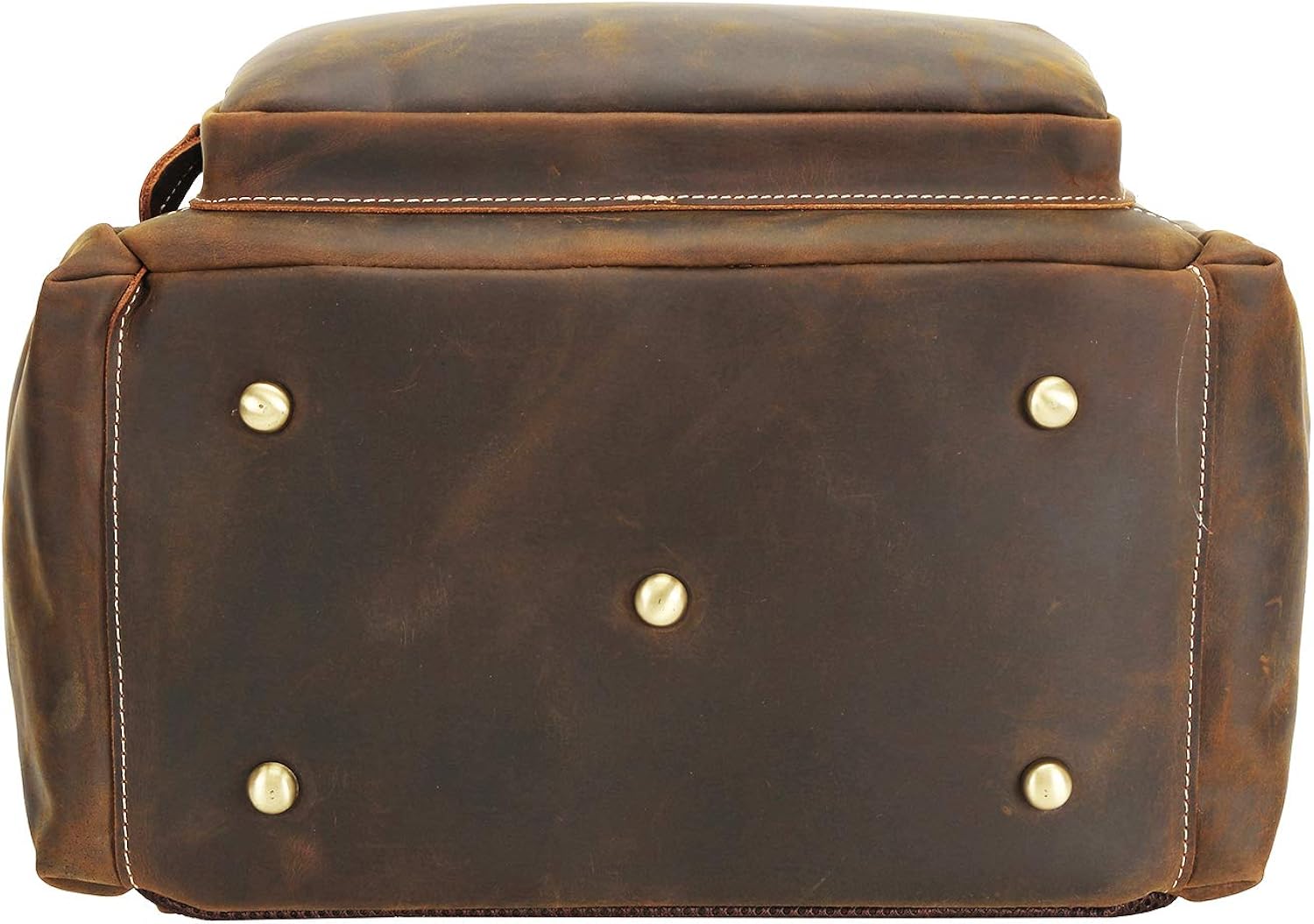 Gеt Sресіаl Prісе Polare Full Grain Leather 17.3‘’ Backpack Laptop Bag Camping Travel Rucksack Fits 15.6'' Laptop