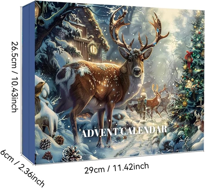 Survival Kit Advent Calendar for Men - Survival Tools Advent Calendar for Adult Teen 2025, 24 Days Christmas Countdown - with Outdoor Tools - Perfect
