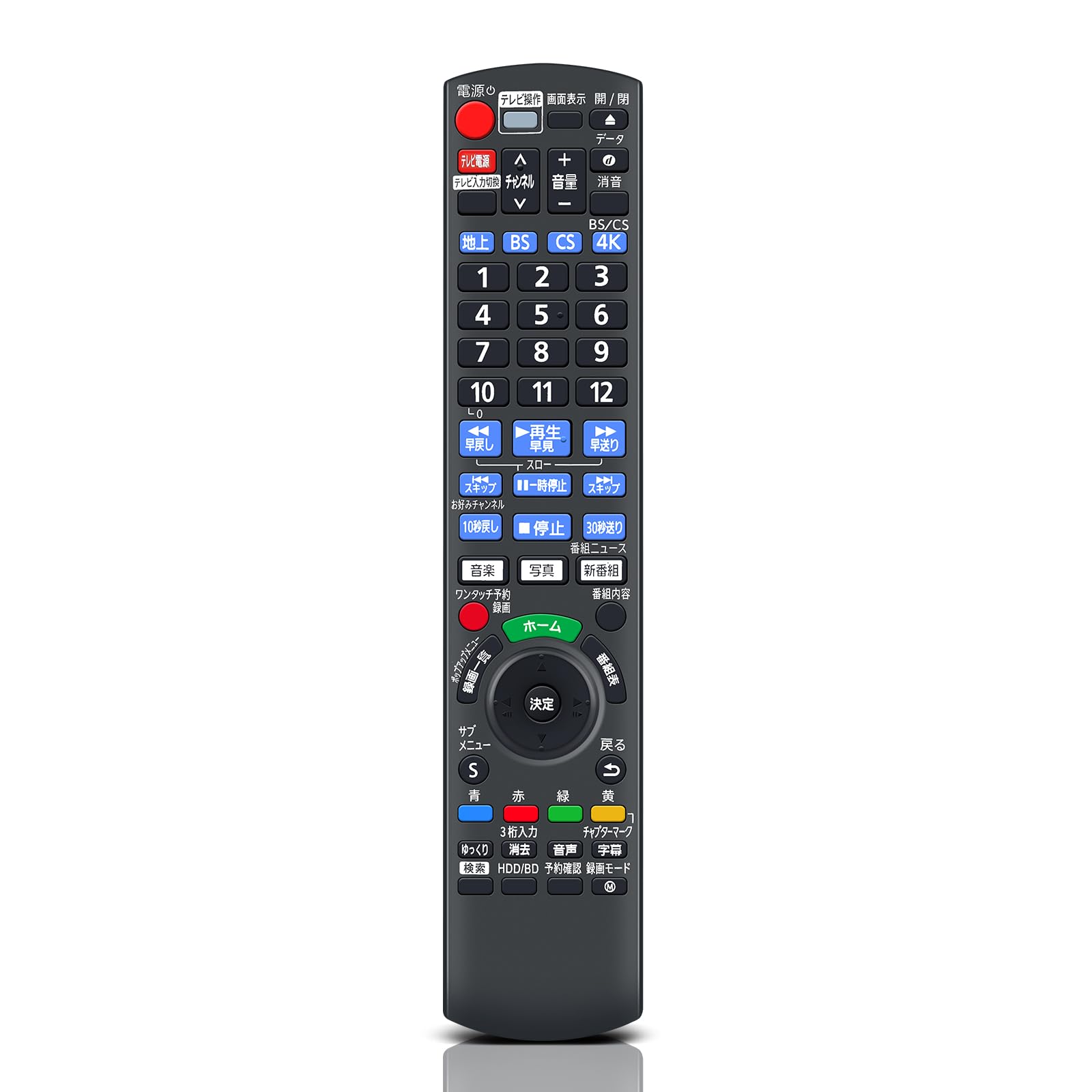 Amazon | ブルーレイリモコン N2QAYB001291 for Panasonic
