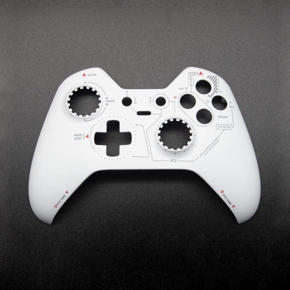Housing Shell Kit for Xbox Elite 1st Controller, Replacement Full Case Cover Faceplate Middle Frame Side Rails ABXY LT RT Buttons LB RB Bumper Accessories (Star Field)