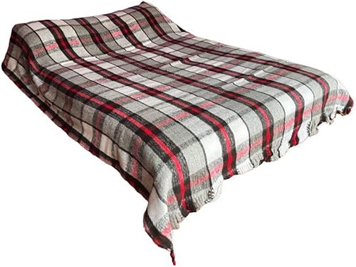 Miniatura 5 de Generic o 5 Cobijas Matrimonial Tilma De Cuadros 86.6x70.9 in Peso 3.3 lbs