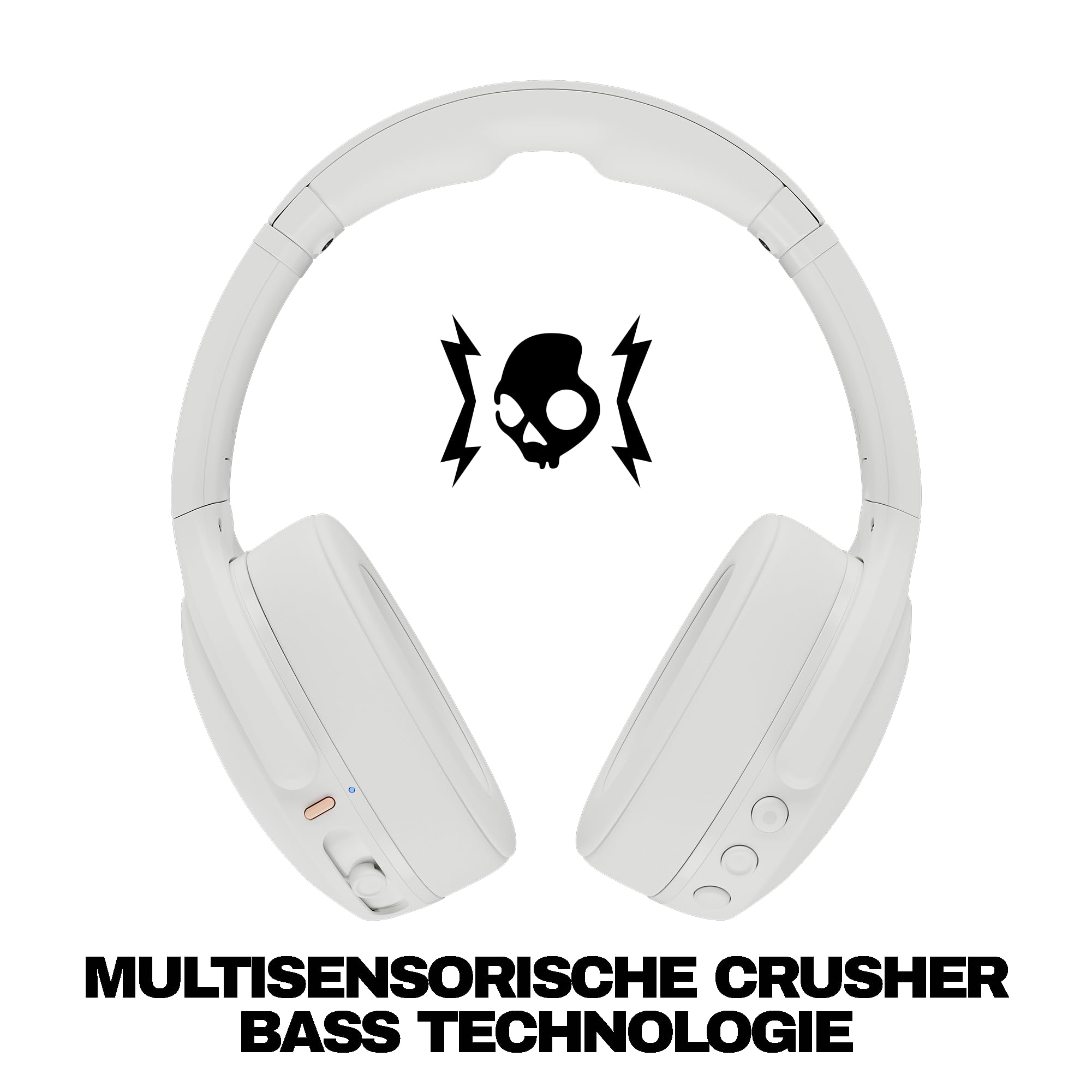 Skullcandy Crusher Evo Over-Ear Wireless-Kopfhörer mit Sensory Bass, 40 Std. Akkulaufzeit, Extra Charging Cable, Mikro… – Ansicht 2