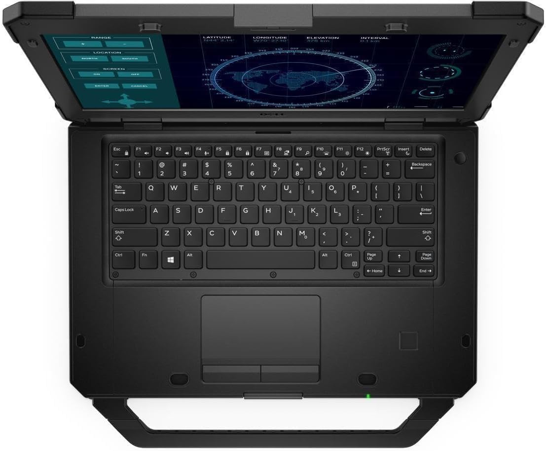 Dell Latitude Rugged 5424 Laptop Computer, Core i7-8650U 4.2 GHz, 14" FHD (920x1080) Tough Laptop, 16GB RAM, 256GB SSD Hard Drive, WiFi, Bluetooth, Windows 11 Pro(Renewed)