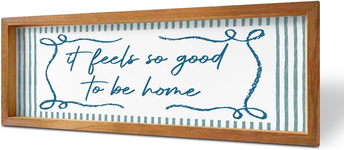 It Feels So Good To Be Home Inspiring Front Door Wooden Wall Hanging Decor