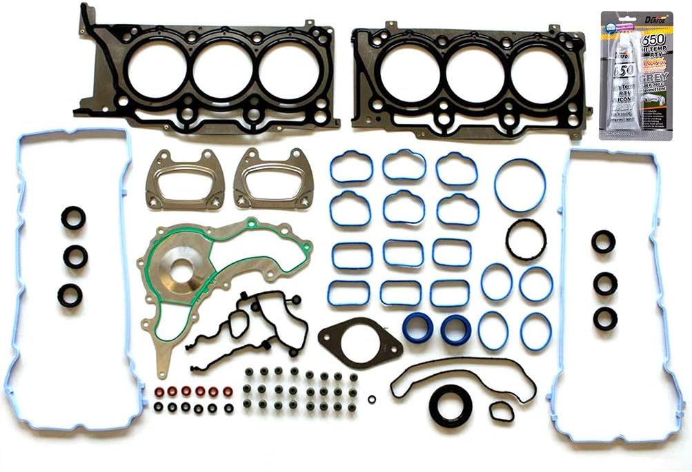 HS26541PT,HS54880 Engine Cylinder Head Gasket Sets Replacement for Chrysler for 200 C 3.6L Sedan 2015-2016 for Dodge for Grand Caravan American Value Package 3.6L Mini Passenger Van 2014-2016