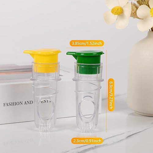 Miniatura 7 de Exprimidor de limón, exprimidor manual de limón con filtro integrado, prensa de cítricos naranja, lima exprimible para cócteles, fácil de usar, 2