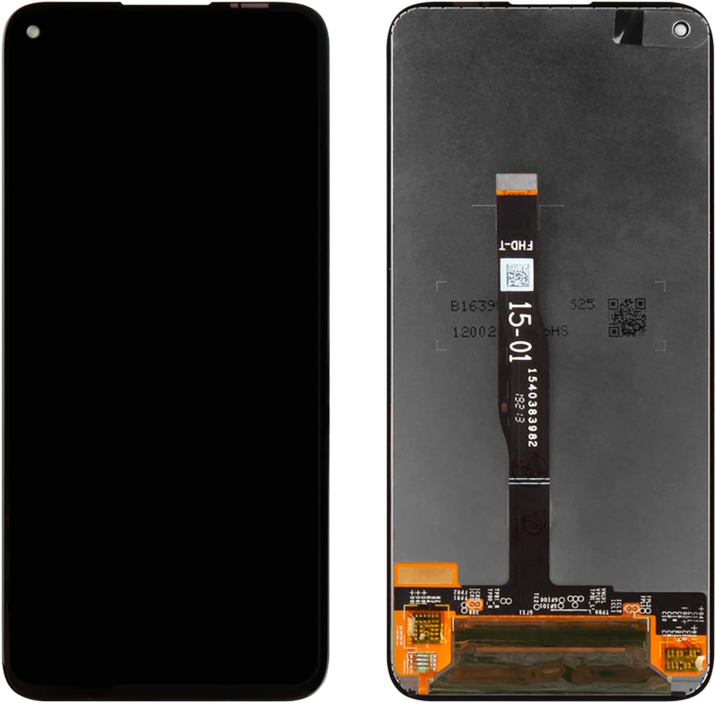 A-MIND for Huawei Nova 5i Pro SPN-TL00 SPN-AL00 6.26" LCD Display Touch Digitizer Screen Replacement Full Assembly Repair Kits,with Free Screen Protector+Tools