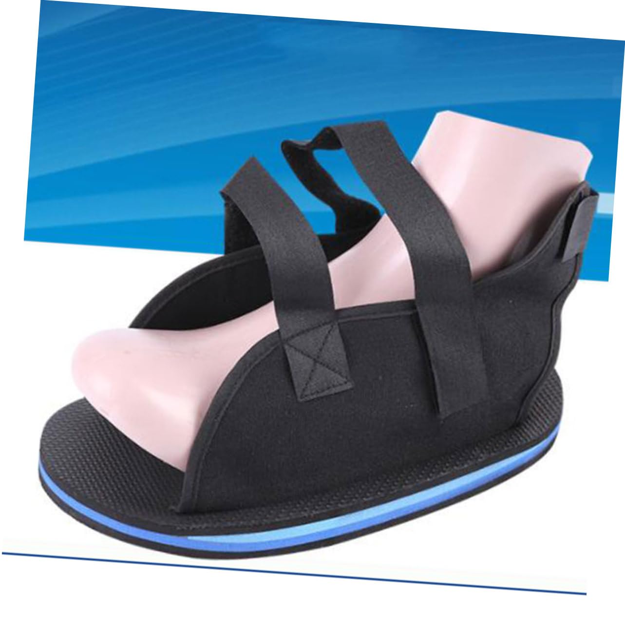 ERINGOGO Foot Fracture Boot Cover Cast Sock for Ankle Postoperative Protection for Broken Ankle Size m