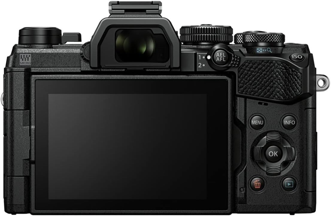 OM SYSTEM Olympus OM-D E-M5 Mark III Black Body with Black M.Zuiko Digital ED 12-45mm F4.0 PRO Lens Kit