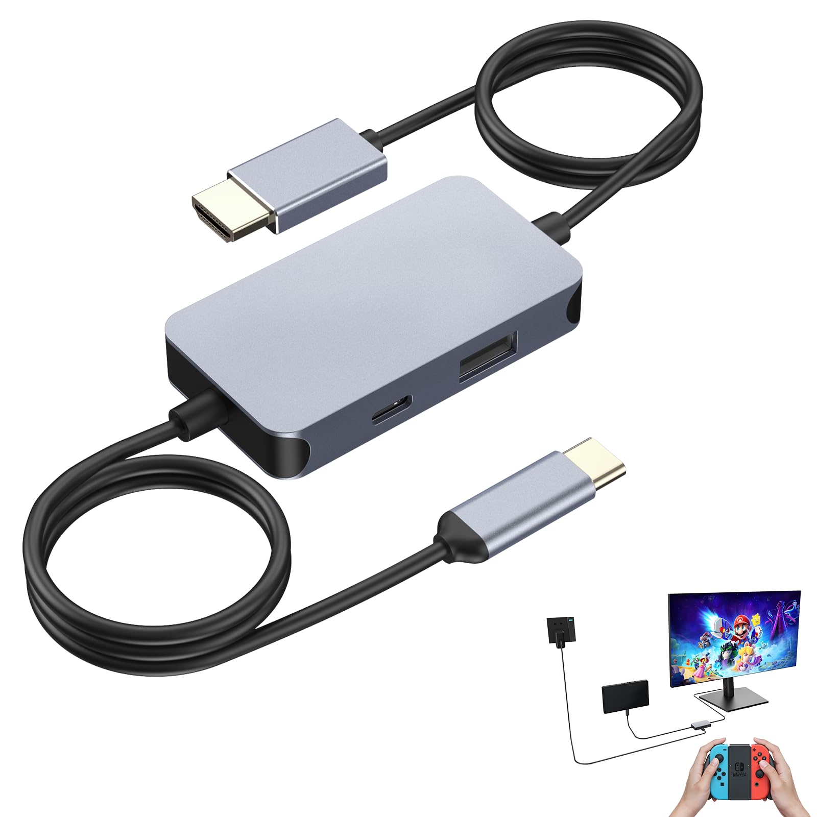 Amazon.co.jp: For Switch ドック テレビ接続出力 スイッチ ドック
