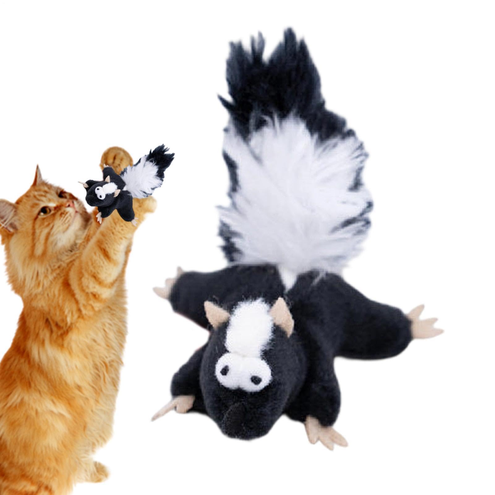 Peluches pour chats interactives et réalistes pour le jeu et la dentition