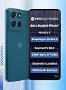 Motorola G57 Power (Corsair, 8GB RAM, 128GB Storage) | Snapdragon 6s Gen 4 Processor | 6.72" FHD+ Display | 50MP LYT-600 + 8MP Ultrawide | 8MP Selfie Camera | 7000mAh Battery, 33W TurboPower | IP64 gallery image