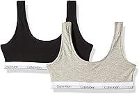 Vista 1 de Calvin Klein - Bralette de algodón moderno para niñas, paquetes múltiples y sencillos