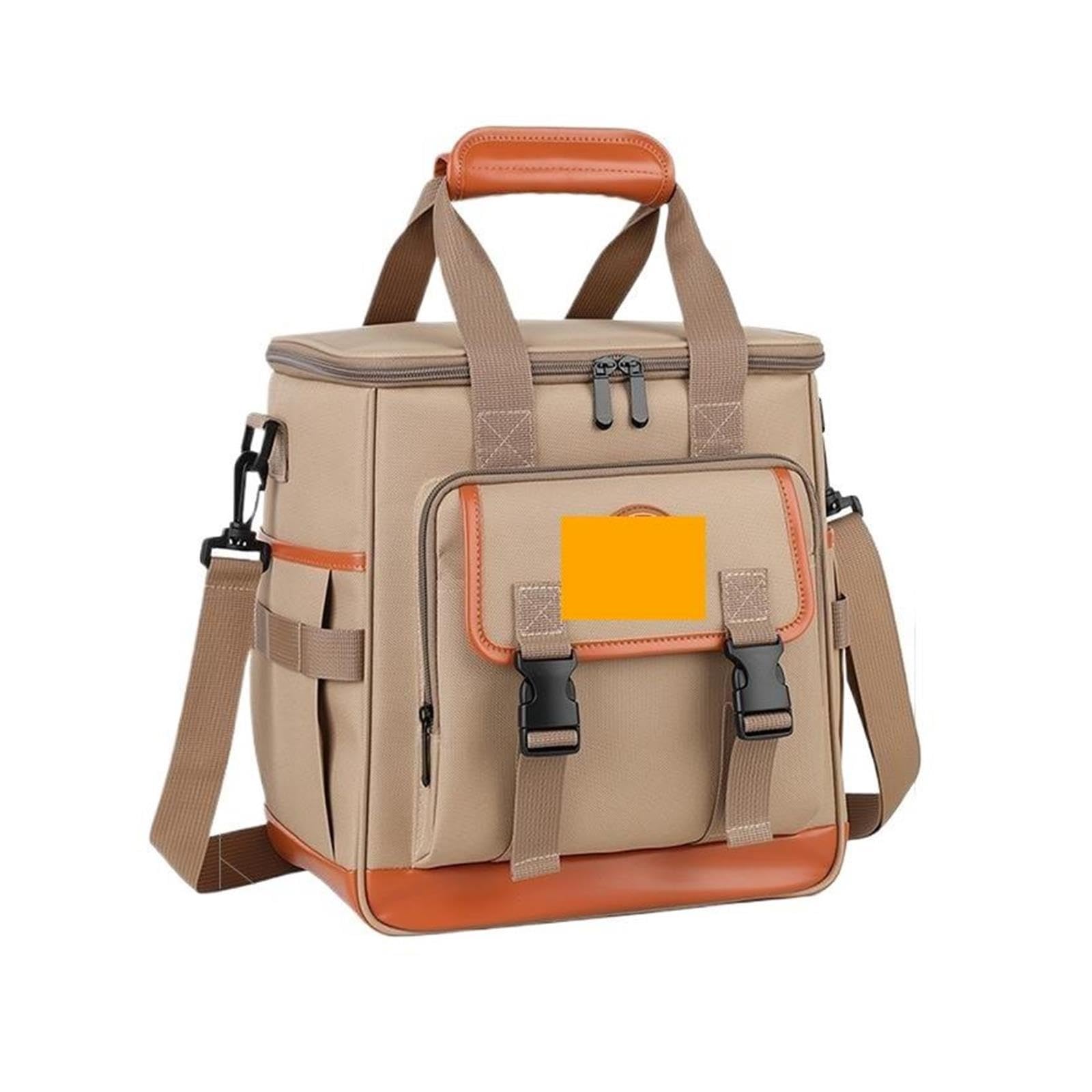 Bolsa De Almuerzo For Mujer Bolsa De Almuerzo Linda For El Trabajo Bolsa De Almuerzo Aislada(Brown)