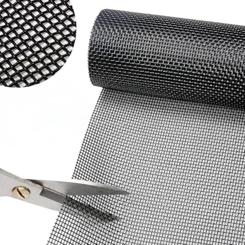 Tela Mosquiteira Pet Screen Pet-shop Preto Resistente Cachorro Ga...