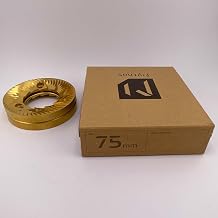 Victoria Arduino 75mm Titanium-Coated Replacement Burrs Set for Mythos Grinders, Stainless Steel, 3500 lbs Coffee Rating.