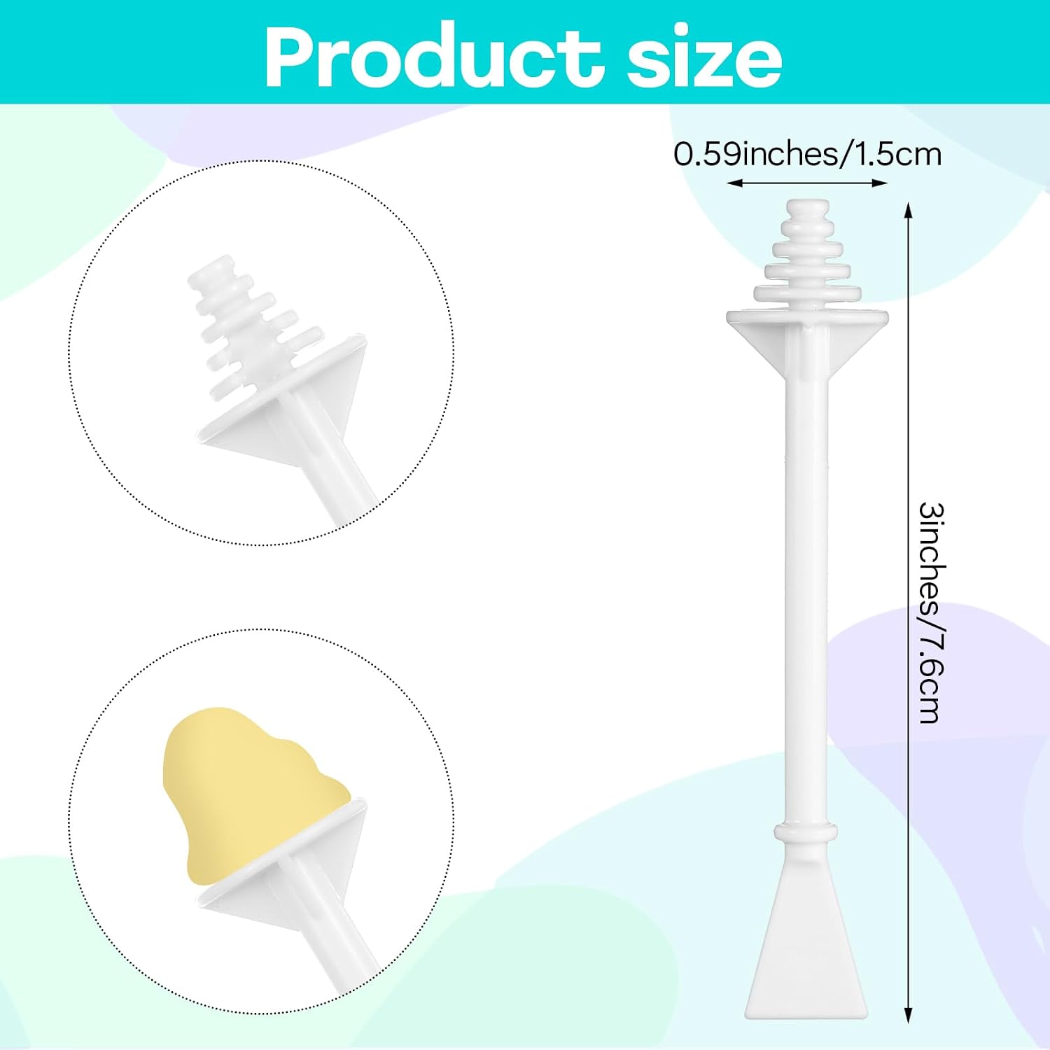 Nose Waxing Sticks 100 Pcs Plastic Nasal Cleaning Applicators For Painless Nostril Ear And Eyebrow Hair Removal Nose Hair Wax Sticks Nose Wax Applicator Sticks For Nostrils Ears Face Cleaning