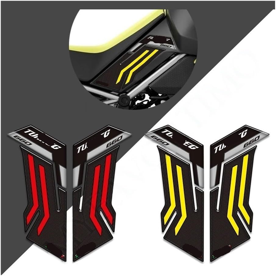 Tank Traction Pad for for Tuareg 660 2022 Motorcycle Stickers Side Tank Pad Grips Gas Fuel Oil Decals Protector Kit