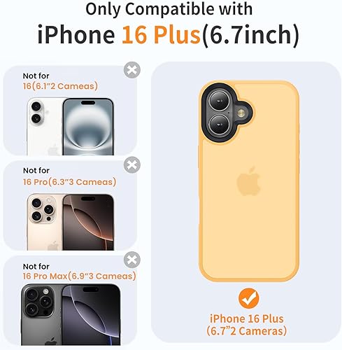 Miniatura 7 de Yriklso Funda para iPhone 12, a prueba de golpes para iPhone 12 Pro, protección contra caídas de grado militar, funda protectora rígida delgada