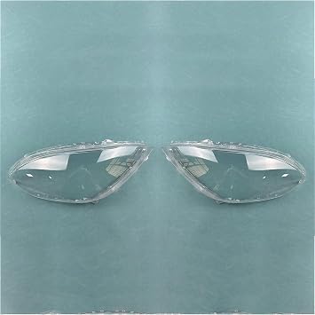 Compatible with Nissan Sunny 2011-2013 Headlight Housing Shell Lamp Shade Lens Transparent Headlamp Cover2PCS A Piar