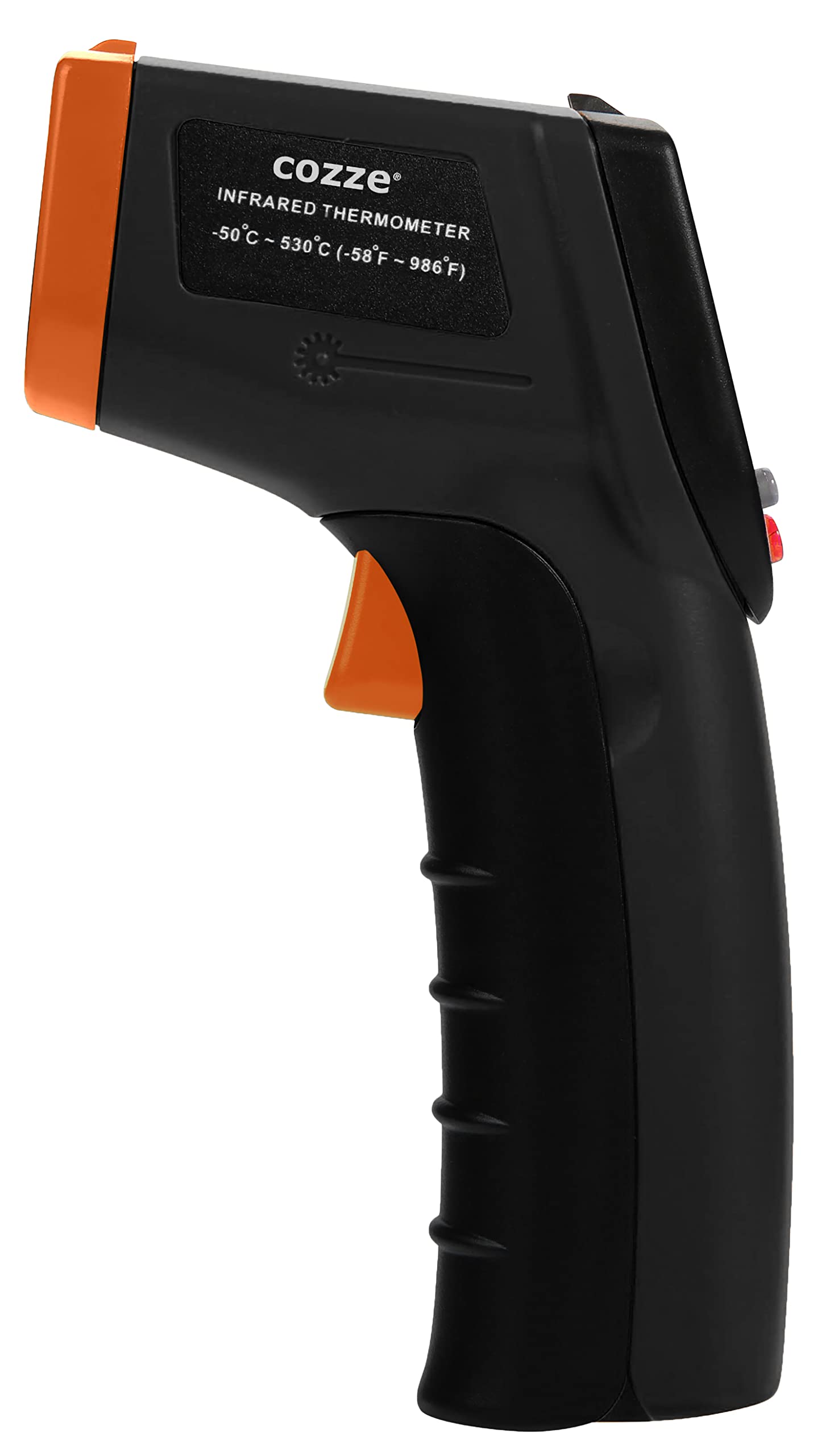 Thermomètre infrarouge 530 °C Cozze, Orange