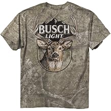 JEDCo Busch Light | Camo Whitetail T-Shirt | Polycotton Blend