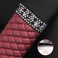 Vista 4 de zipelo - 2 piezas de fundas para cinturón de seguridad de auto, almohadillas de cuero transpirable para el hombro que protegen tu cuello