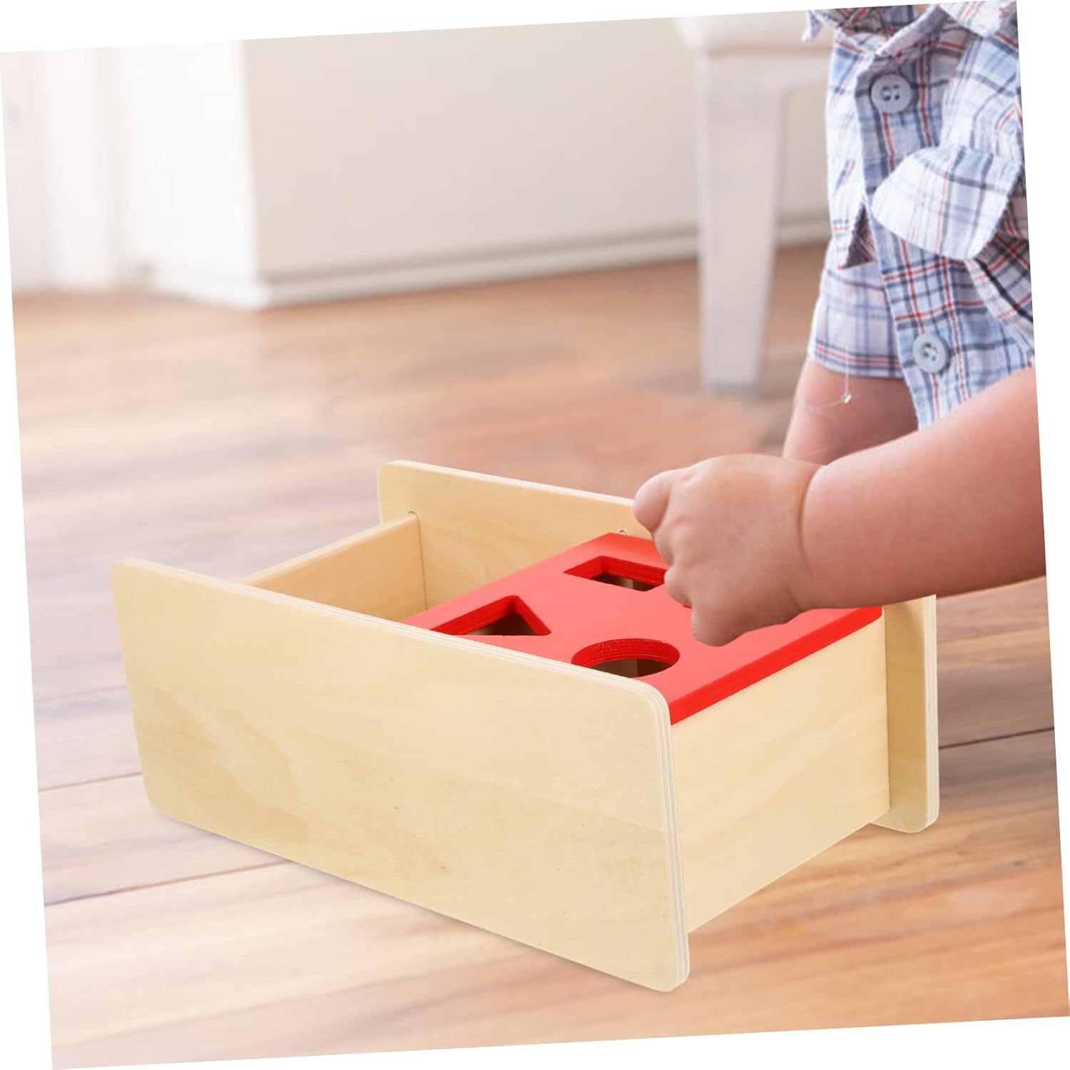 BESPORTBLE 1 Set Funny Sensory Shape Sorter for Compact Educational Plaything to Enhance Hand Eye Coordination and Shape Recognition