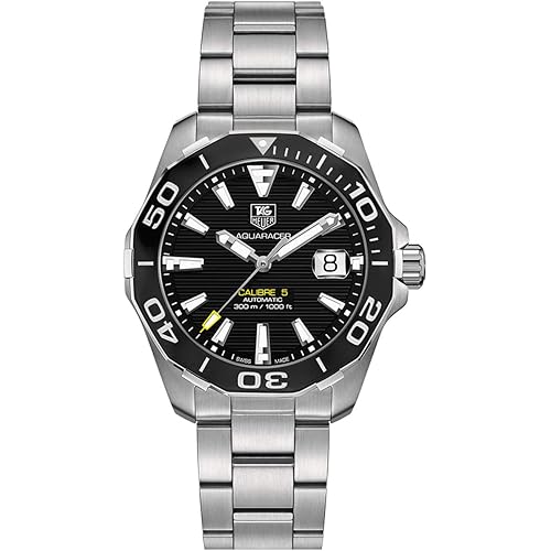 Tag Heuer Men's Aquaracer Calibre 5 Watch Automatic Sapphire Crystal