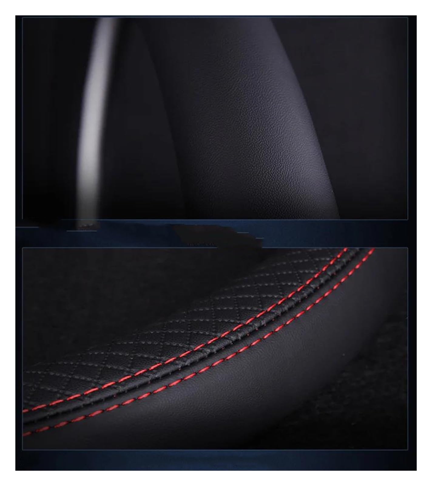 Volantes Protector Cuero PU para Volante Coche, Antideslizante, para Chevy, para Crvalier, para Trax, para Camero, para Malibu Funda Volante(Café)