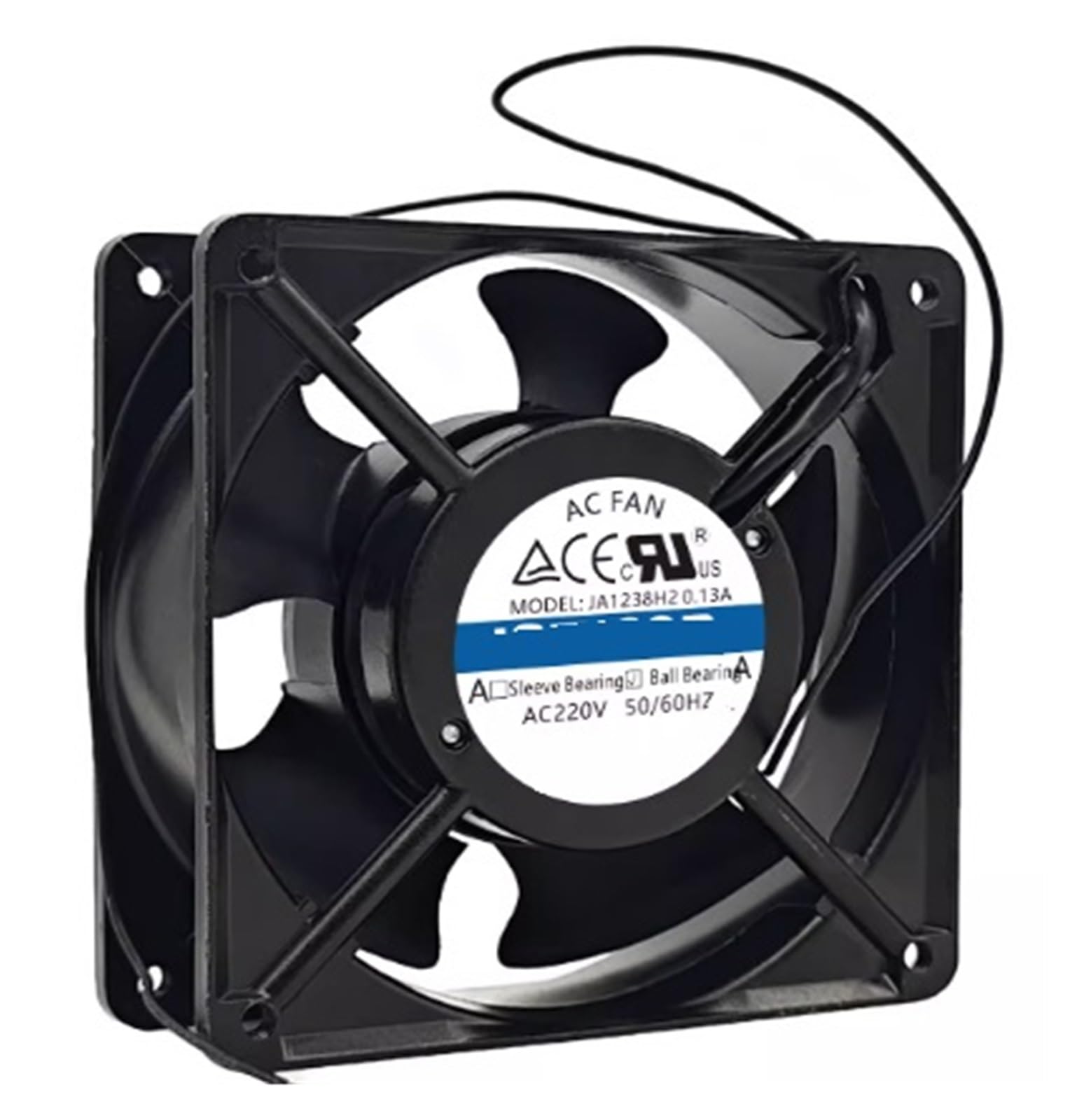 LZIKKGKI JA1238H2 12038 AC220V 0.13A 2line cooling fan