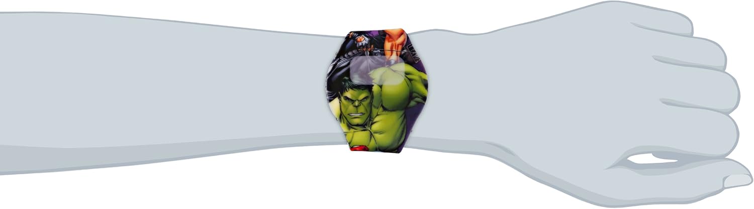 Marvel The Avengers Kids' AVG1518 Digital Display Analog Quartz Grey Watch - Image 2