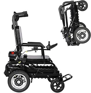 Salvaescaleras Eléctrico para Personas Mayores, Silla de Ruedas Salvaescaleras Portátil para Personas Mayores con Discapacidad con Cojín Cómodo y Funcionamiento Inteligente, Motor sin escobillas