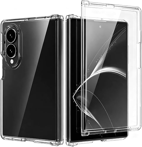 Clear Case Hard PC Rigid Back Cover for Samsung Galaxy Z Fold 8 | Slim Flit, Light weight, Crystal Clear, Wireless charging, Military-Grade Protection, Premium quality