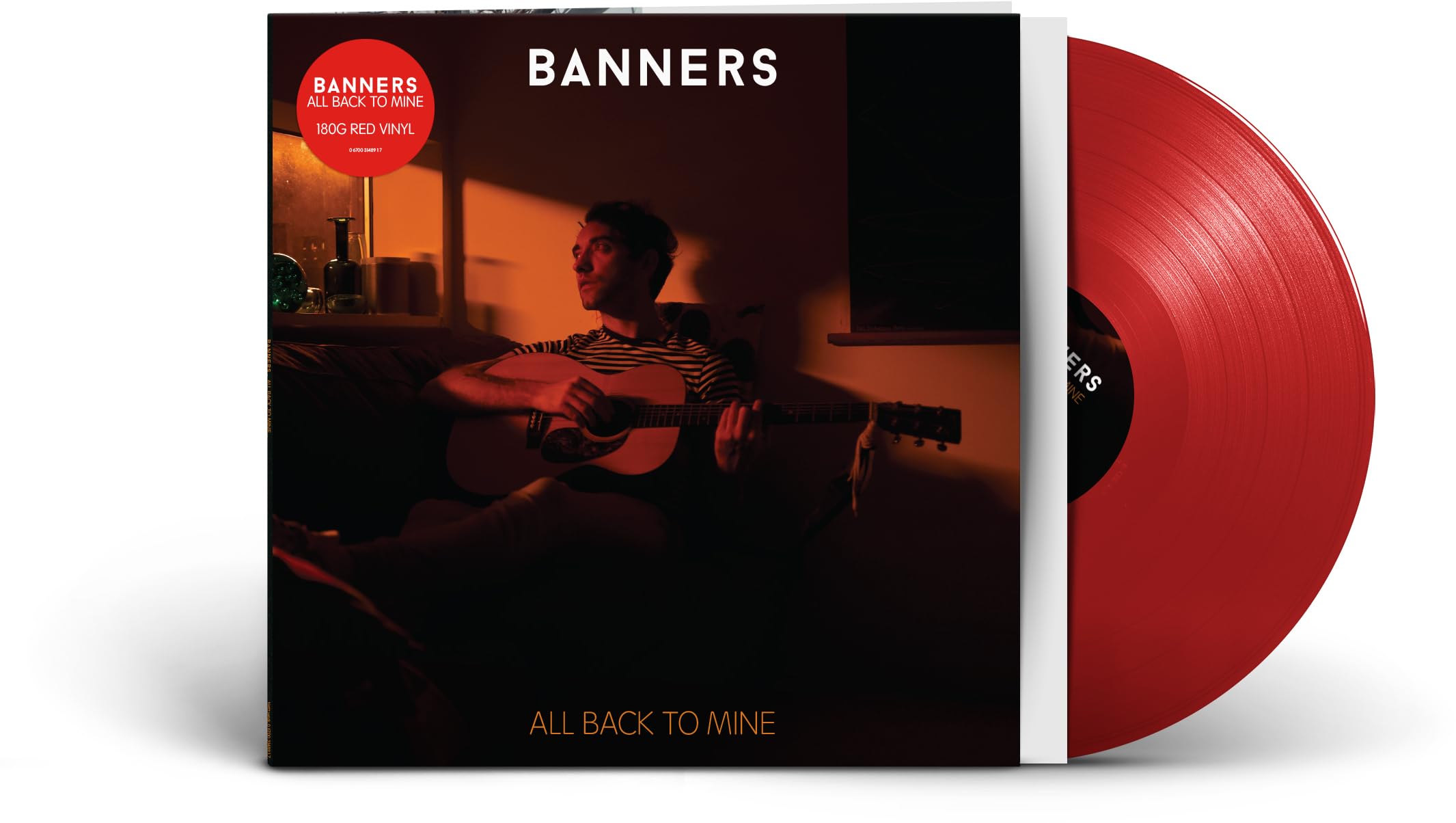 Banners | All Back To Mine | Red Vinyl LP